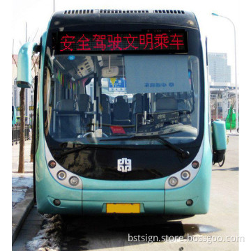 P10 Red Color Programmable Bus Message LED Display (front/rear window)